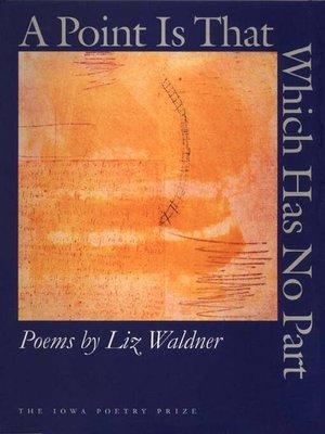 cover image of A Point Is That Which Has No Part